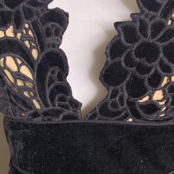 Saylor x Free People Logan Velvet Mini Dress - Picture 7 of 10